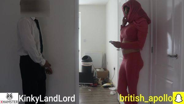 Landlord Caught Masturbating By Hijab Muslim Yoga Tenant Paying Rent & Cock Flash! Xxx - desi-porntube.com - India on gratiscinema.com