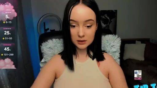 Webcam amateur Sexy teen touching her big tit - drtuber.com on gratiscinema.com