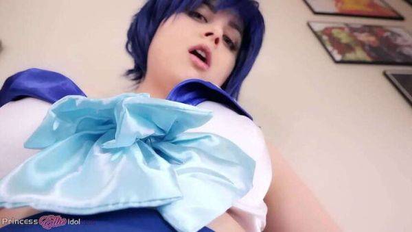 Sailor Mercury's Future Cosplay: Pegging Fantasy - xxxfiles.com on gratiscinema.com